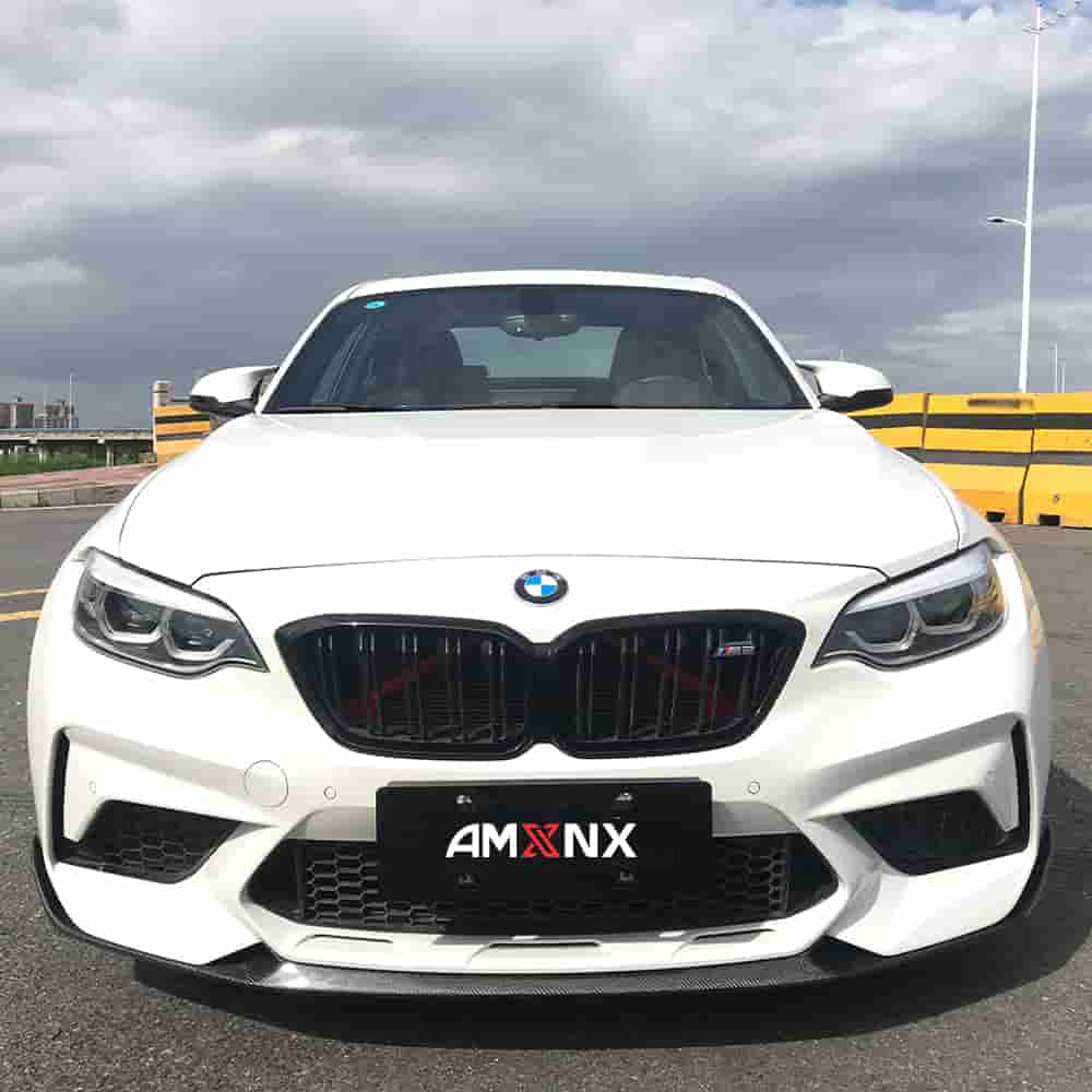 شفة أمامية من ألياف الكربون — تصميم MP — BMW F87 M2