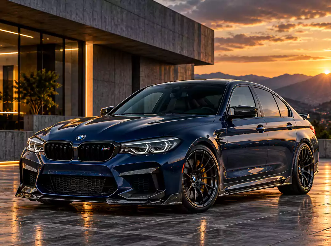 صورة توضيحية لطراز BMW F90 M5