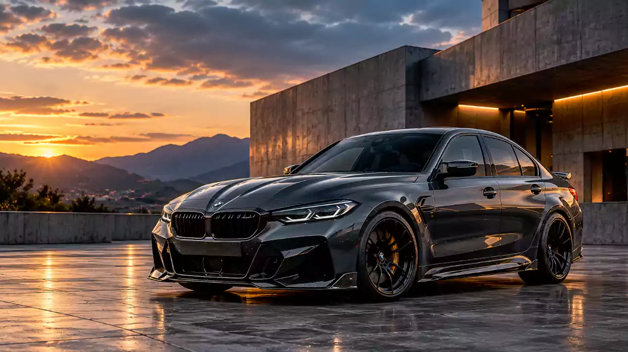 صورة توضيحية لطراز BMW G90 M5