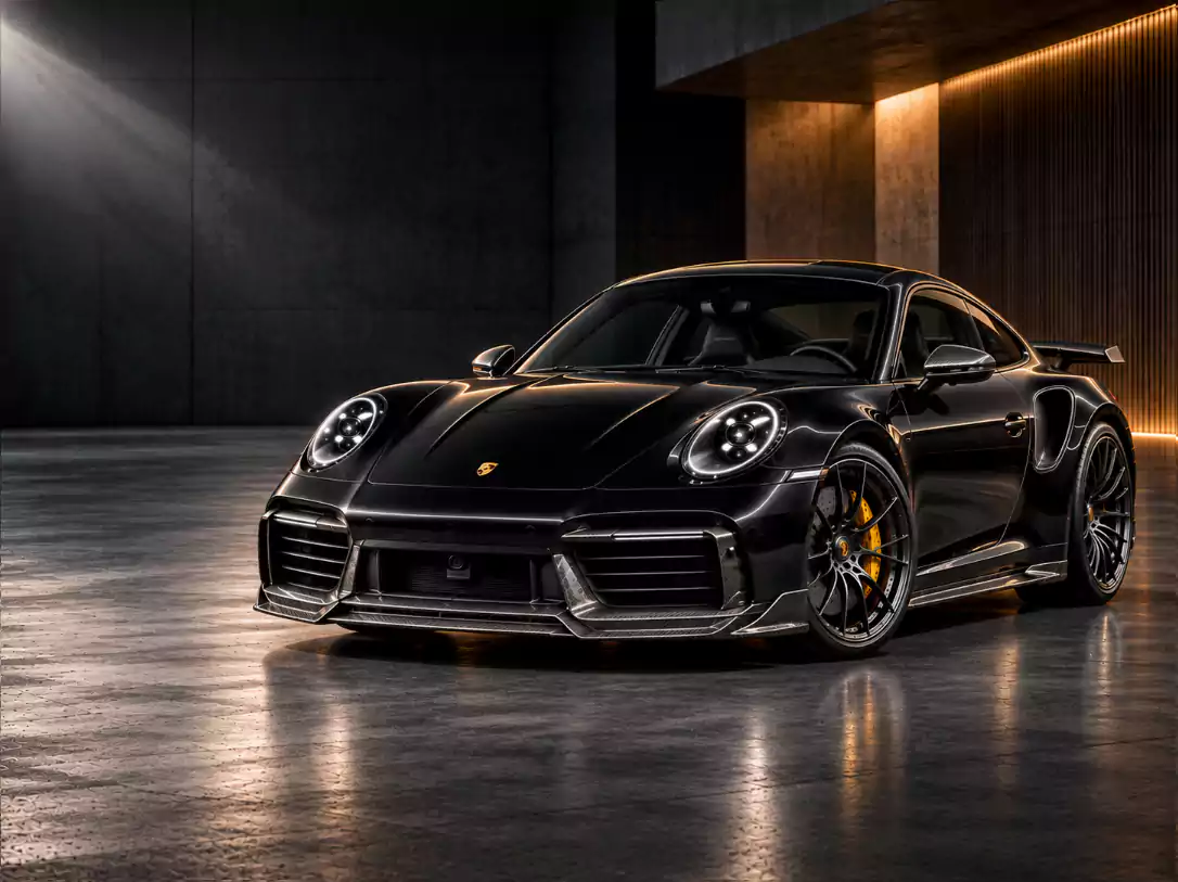 صورة توضيحية لطراز Porsche 992 Turbo S