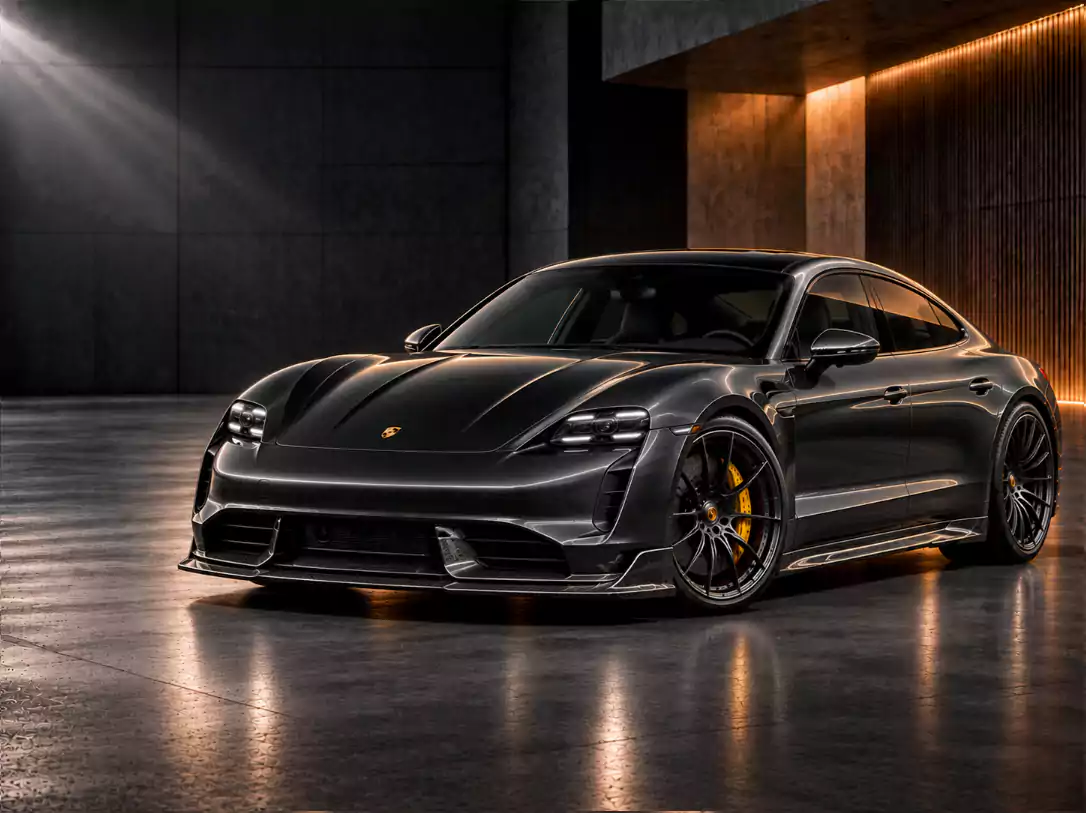 صورة توضيحية لطراز Porsche Taycan